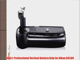 DBK? Professional Vertical Battery Grip for Nikon D3200