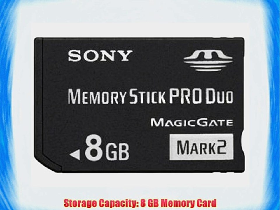 8GB 8 GB Memory Stick / Card PRO DUO for SONY Cyber-Shot (CyberShot) DSC-G1 G3 H3 H7 H9 H10