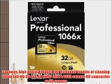 Lexar Professional 1066x 32GB VPG-65 CompactFlash card (Up to 160MB/s Read) w/Free Image Rescue