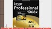 Lexar Professional 1066x 32GB VPG-65 CompactFlash card (Up to 160MB/s Read) w/Free Image Rescue