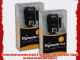 Aputure Trigmaster Plus Kit (2x Transceivers) for Nikon 2.4GHz Radio Remote Flash Trigger and