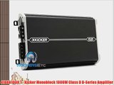 Kicker 41DXA1000.1 1000 Watt Mono Power Amplifier