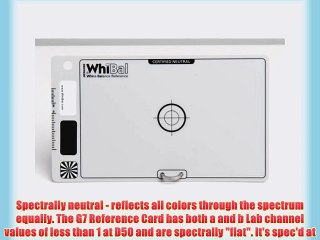 WhiBal G7 White Balance Studio Card