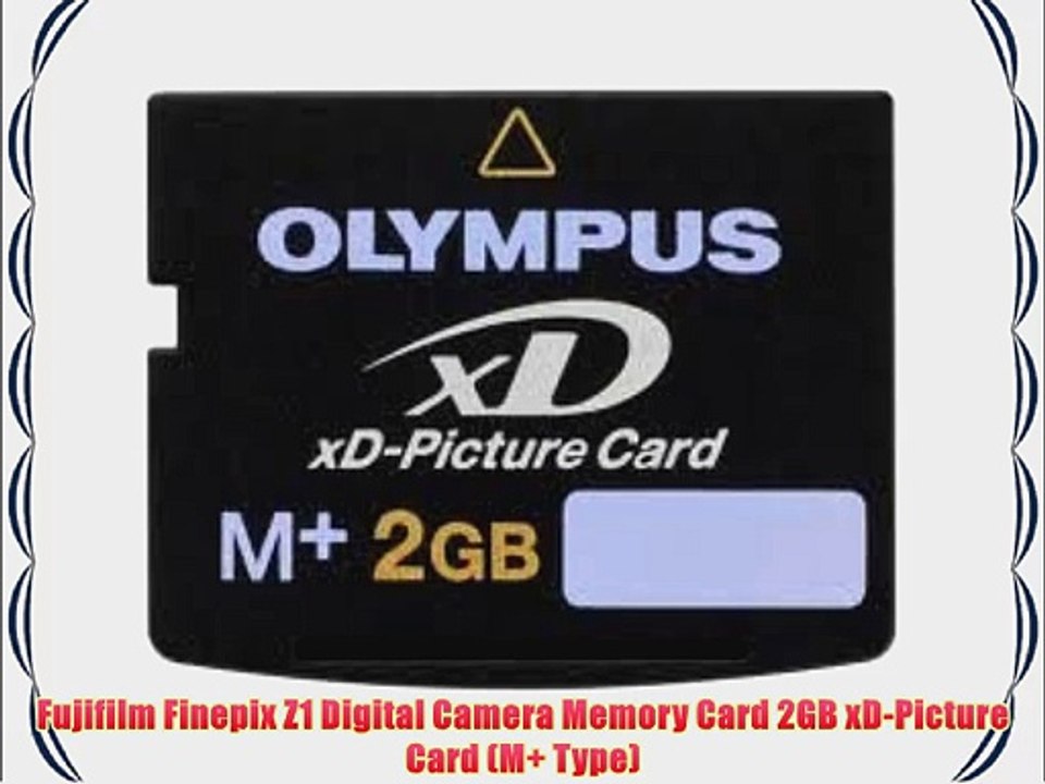 Fujifilm Finepix Z1 Digital Camera Memory Card 2GB xD-Picture Card (M  Type)