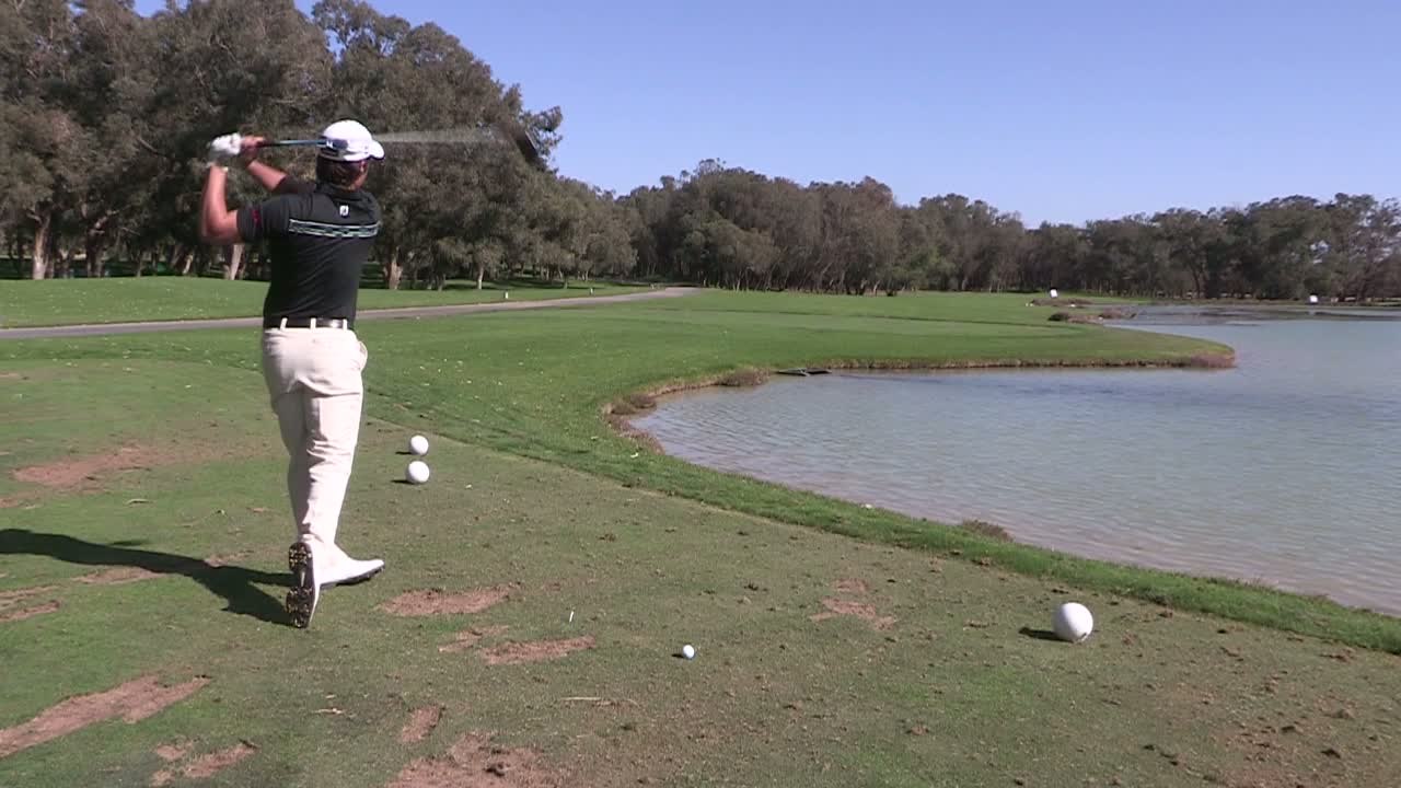 Golf - EPGA : le swing de Saddier
