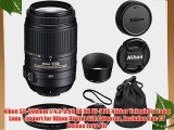 Nikon 55-300mm f/4.5-5.6G ED VR AF-S DX Nikkor Telephoto Zoom Lens - Import for Nikon Digital