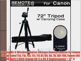 Photive RC-6 Wireless Shutter Release Remote Control For Canon Digital Rebel T5i T4i T3i T2i