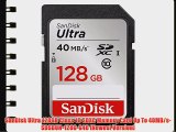 SanDisk Ultra 128GB Class 10 SDXC Memory Card Up To 40MB/s- SDSDUN-128G-G46 [Newest Version]