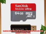 64GB SanDisk MicroSD HC XC MicroSDXC Class 10 Memory Card 64G (64 Gigabyte) for Samsung Galaxy