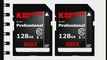 Komputerbay 2 PACK - 128GB SDXC Secure Digital Extended Capacity Speed Class 10 600X UHS-I