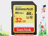 SanDisk Extreme Plus 32GB UHS-1/U3 SDHC Memory Card Up To 80MB/s- SDSDXS-032G-X46 (Label May