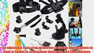 EEEKit 12-in-1 Accessories Kit for GoPro Hero 4 Silver Black/GoPro Hero HD 3 /3 CameraHigh-Speed