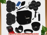Fotodiox 25pc Camera Gadget Bag Kit for Canon Digital Rebel Cameras with EF-S 18-55mm f/3.5-5.6