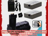 High Performance Battery Grip for Canon EOS Rebel T5i T4i T3i T2i EOS 700D 650D 600D 550D DSLR