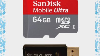 64GB SanDisk MicroSD HC XC MicroSDXC Class 10 Memory Card 64G (64 Gigabyte) for LG Spectrum