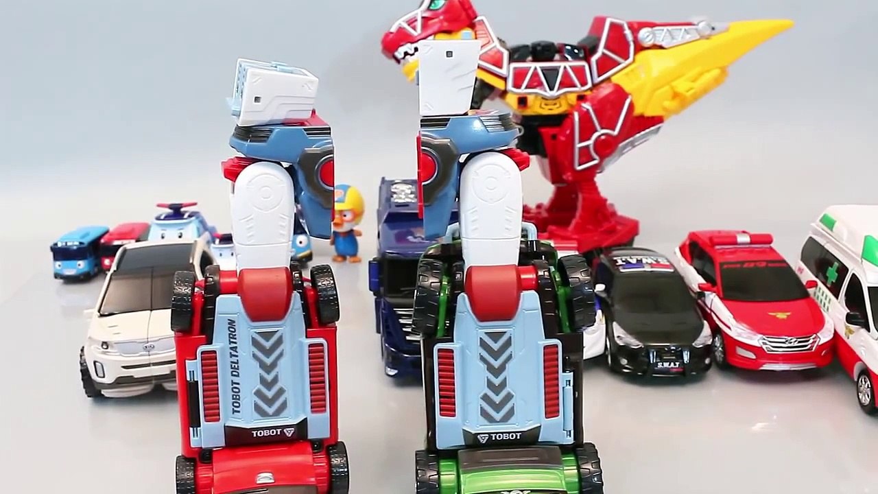 헬로카봇 또봇 델타트론 타요 폴리 뽀로로 다이노포스 장난감 Carbot Robot C...