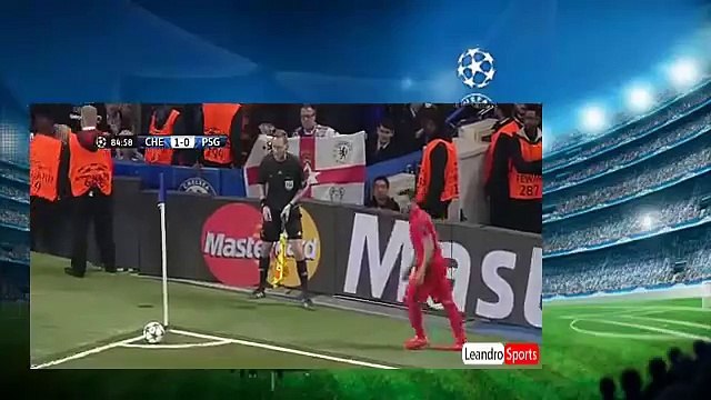 Gols, Chelsea 2 x 2 PSG - Liga dos Campeões 11_03_2015