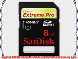 SanDisk SDSDXP1-008G-A75 8GB Extreme Pro SDHC Memory Card