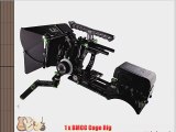 Lanparte BlackMagic Camera Cage Kit Professional BMCC DSLR Rig 5D2 Power Supply