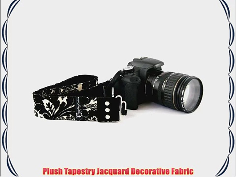 Capturing Couture Sofia Black 2.0 Camera Strap (Black)