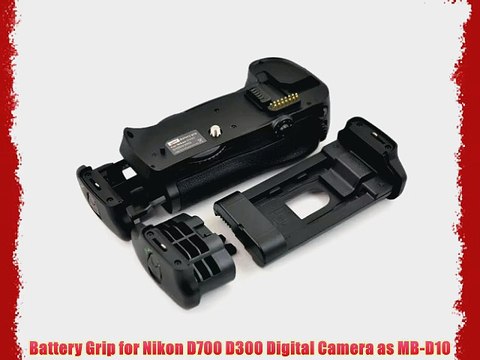 DSTE Battery Holder Pack Grip MB-D10 For Nikon D700 D300