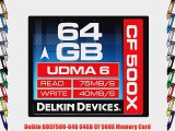 Delkin DDCF500-64G 64GB CF 500X Memory Card