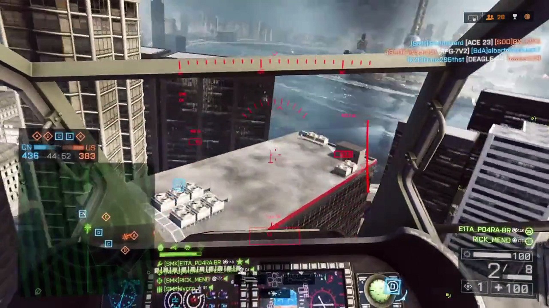 BF4 - tirando onda helicóptero atack