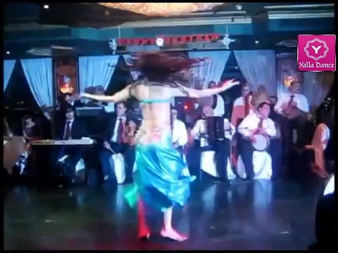 الراقصة المثيرة راندا كامل رقص شرقى ساخن ومثير وهز رهيب عالطبلة روعة نايل مكسيم 2014 - Yalla Dance