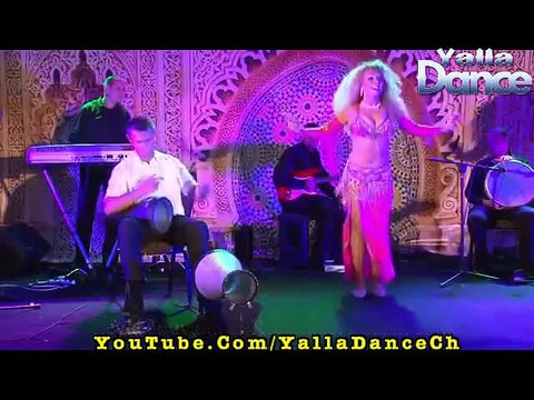 الراقصة المثيرة ليلى رقص سكسى ساخن حفلة القدس 2013 Yalla Dance