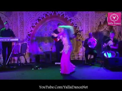 الراقصة المثيرة ليلى رقص شرقى ساخن قمة الاغراء اغنية الف ليلة وليلة- Yalla Dance