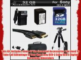 32GB Accessory Kit For Sony DEV-3 Sony DEV-5 Digital Recording Binoculars Includes 32GB High