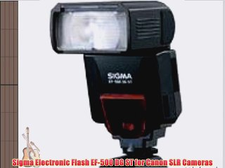 Sigma Electronic Flash EF-500 DG ST for Canon SLR Cameras