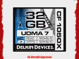 Delkin 32 GB CF 1050X UDMA 7 Cinema Memory Card (DDCF1050-32 GB)