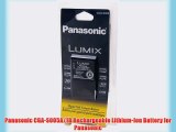 Panasonic CGA-S005A/1B Rechargeable Lithium-Ion Battery for Panasonic