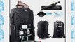 Vivitar Professional Photo / DSLR / Laptop / Accessories Sling Backpack Case For Canon EOS