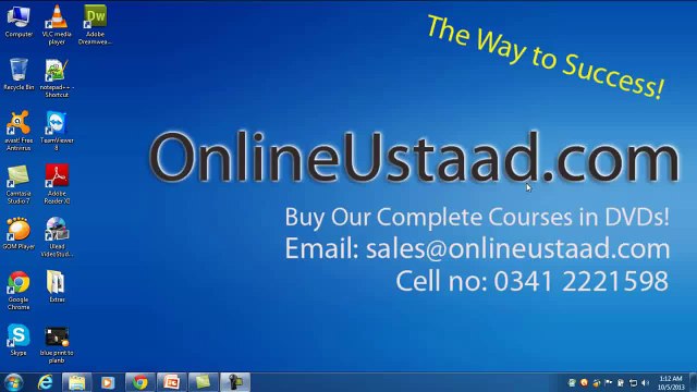 L2-Dreamweaver CS5 tutorials in Urdu-Startupspk