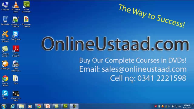 L8-Dreamweaver CS5 tutorials in Urdu-Startupspk