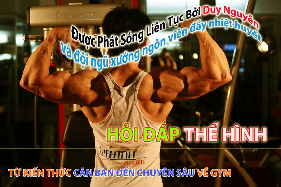 Hỏi đáp thể hình 25 - Tập GYM tại nhà, ảnh hương thuốc kháng sinh, giảm calo hiệu quả