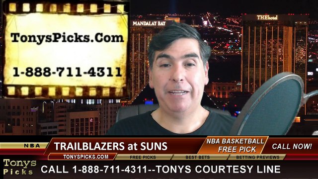 Phoenix Suns vs. Portland Trailblazers Free Pick Prediction NBA Pro Basketball Odds Preview 3-27-2015