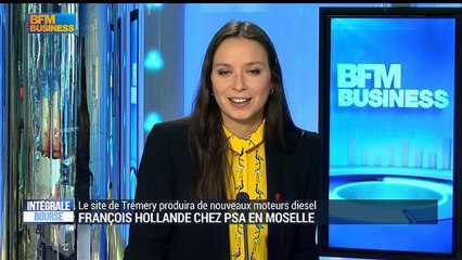 François Hollande chez PSA en Moselle