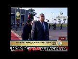محلب يستقبل الوفود العربية بمطار شرم الشيخ الدولى