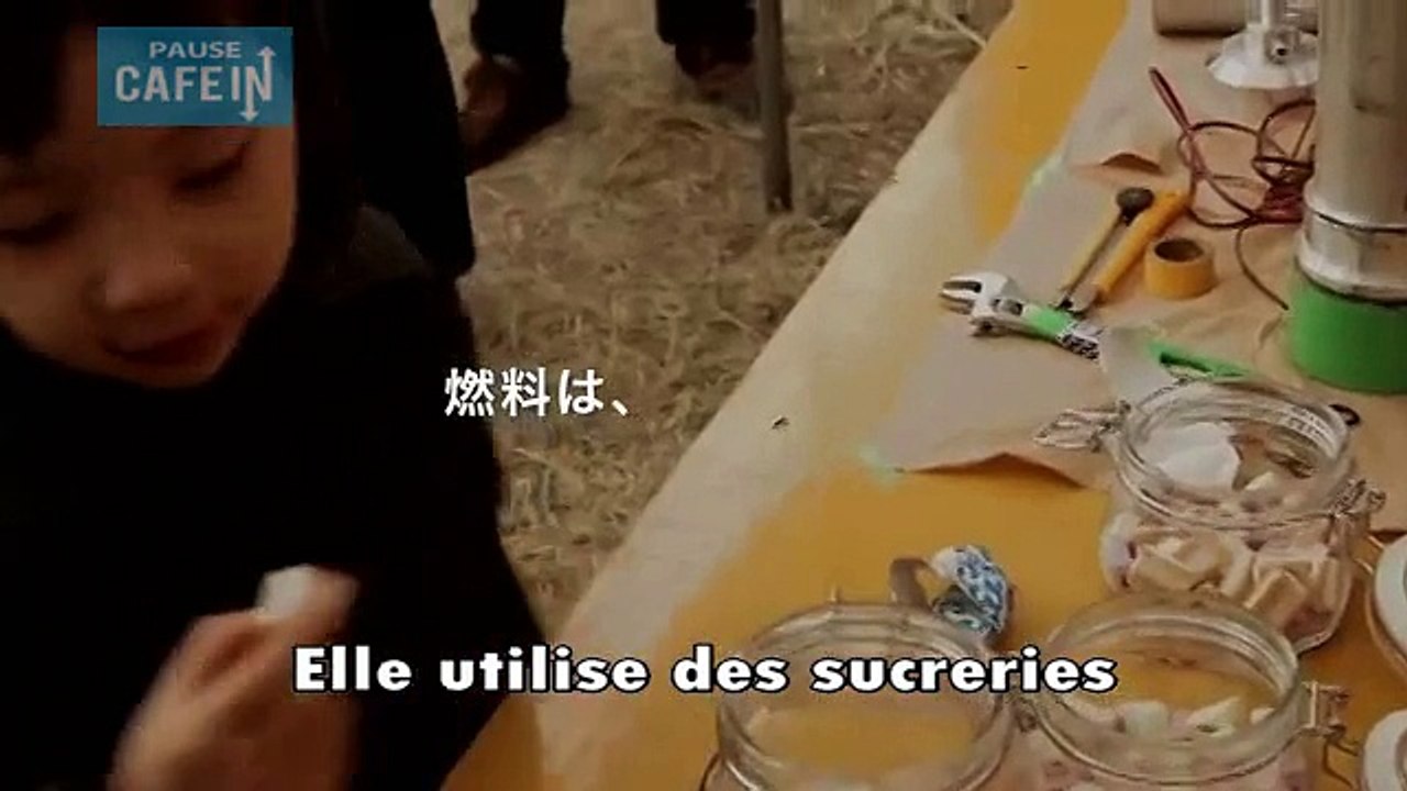 La Candy Rocket, fruit de nombreuses recherches, utilise des bonbons comme carburant