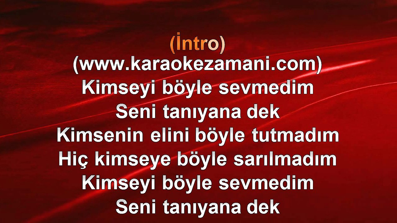 Altay ‐ Örgüt - 2006 TÜRKÇE KARAOKE