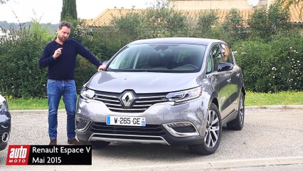 RENAULT ESPACE 5 (2015) : l'essai du nouveau crossover en avant-première !