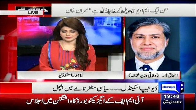 Ishaq Dar Denies All The Allegations Of Imran Khan About Changing In MOU