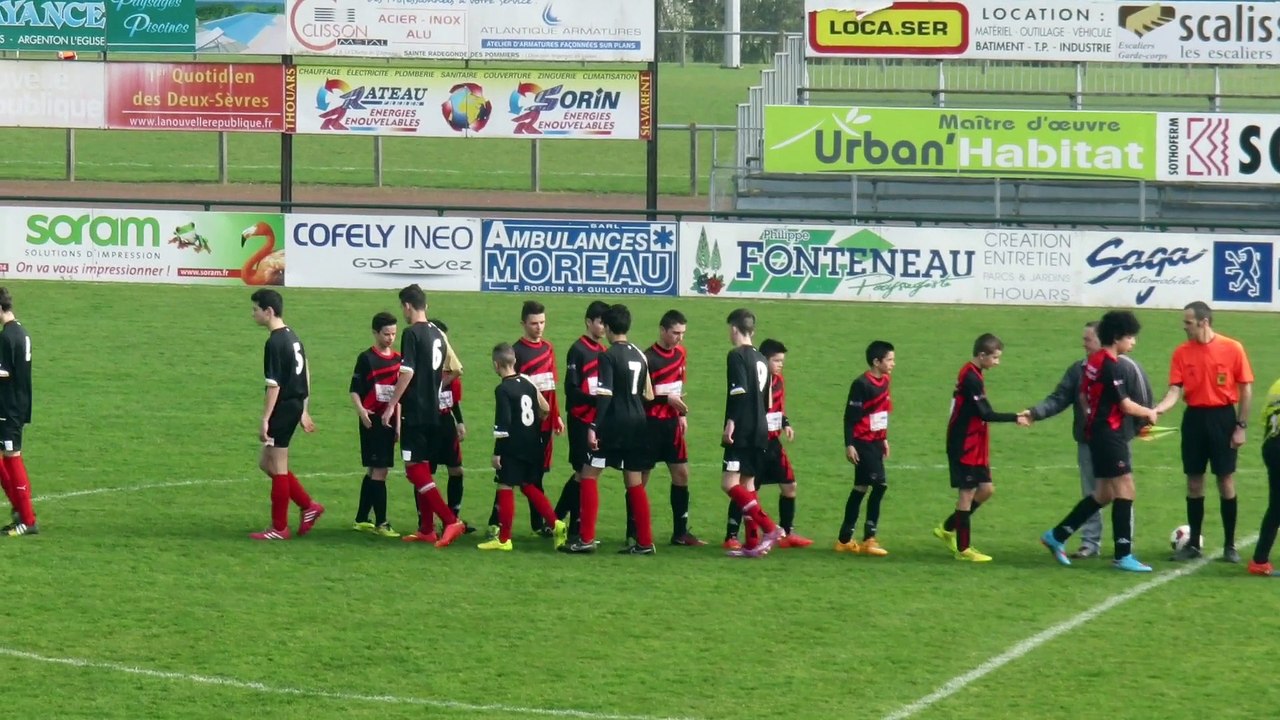 Match U15 PH Thouars - DBFC17