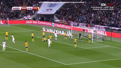 Danny Welbeck 2:0 | England - Lithuania 27.03.2015 HD