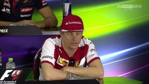 F1 2015 Malaysian GP Drivers Press Sky Sports F1 HD