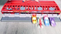 CARS 2 World Grand Prix Race Launcher 10 Cars Launcher Hot Wheels Toys カーズ2 トイズ Cars 2 Spielzeug