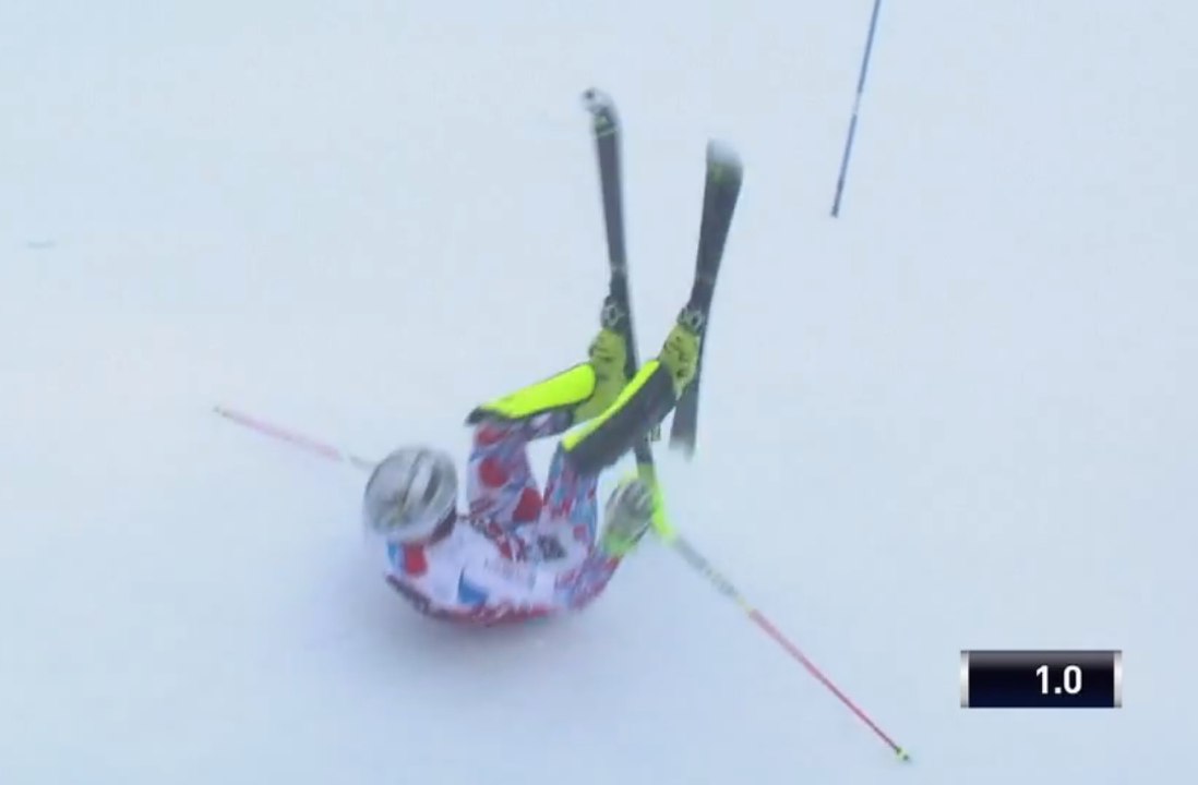 L’incroyable chute de Julien Lizeroux - ZAPPING ACTU HEBDO DU 28/03/2015